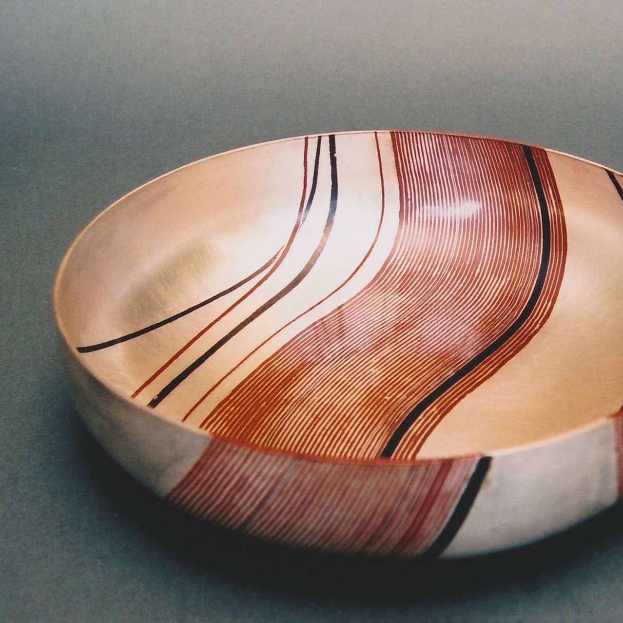 家出隆浩 線接合文 「流 1988」