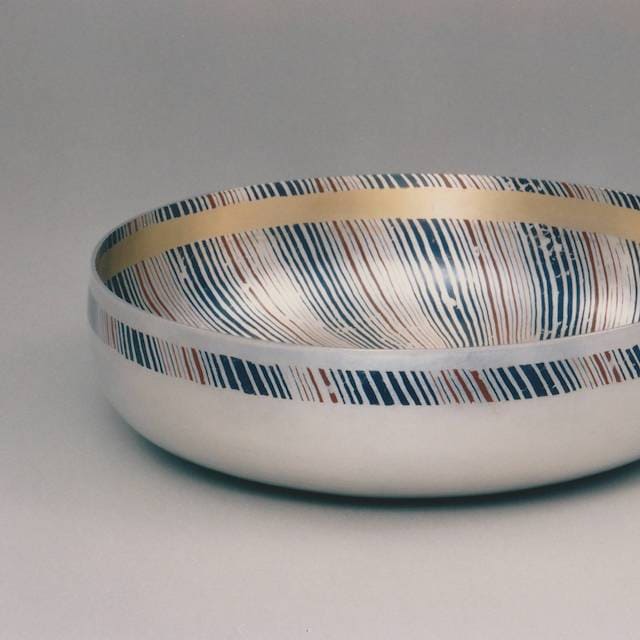 家出隆浩 打込象嵌文「循 1989」