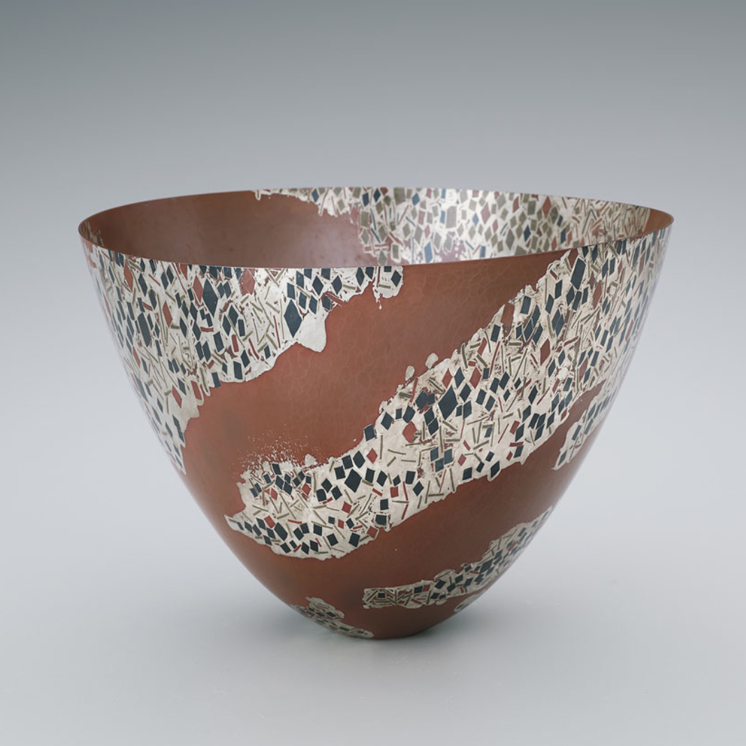 家出隆浩 打込象嵌文「舞風 2024」